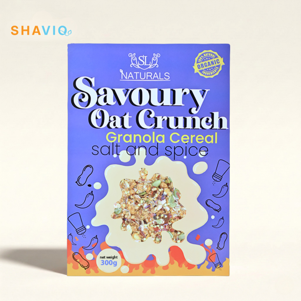 Savoury Oat Crunch (Granola Cereal)