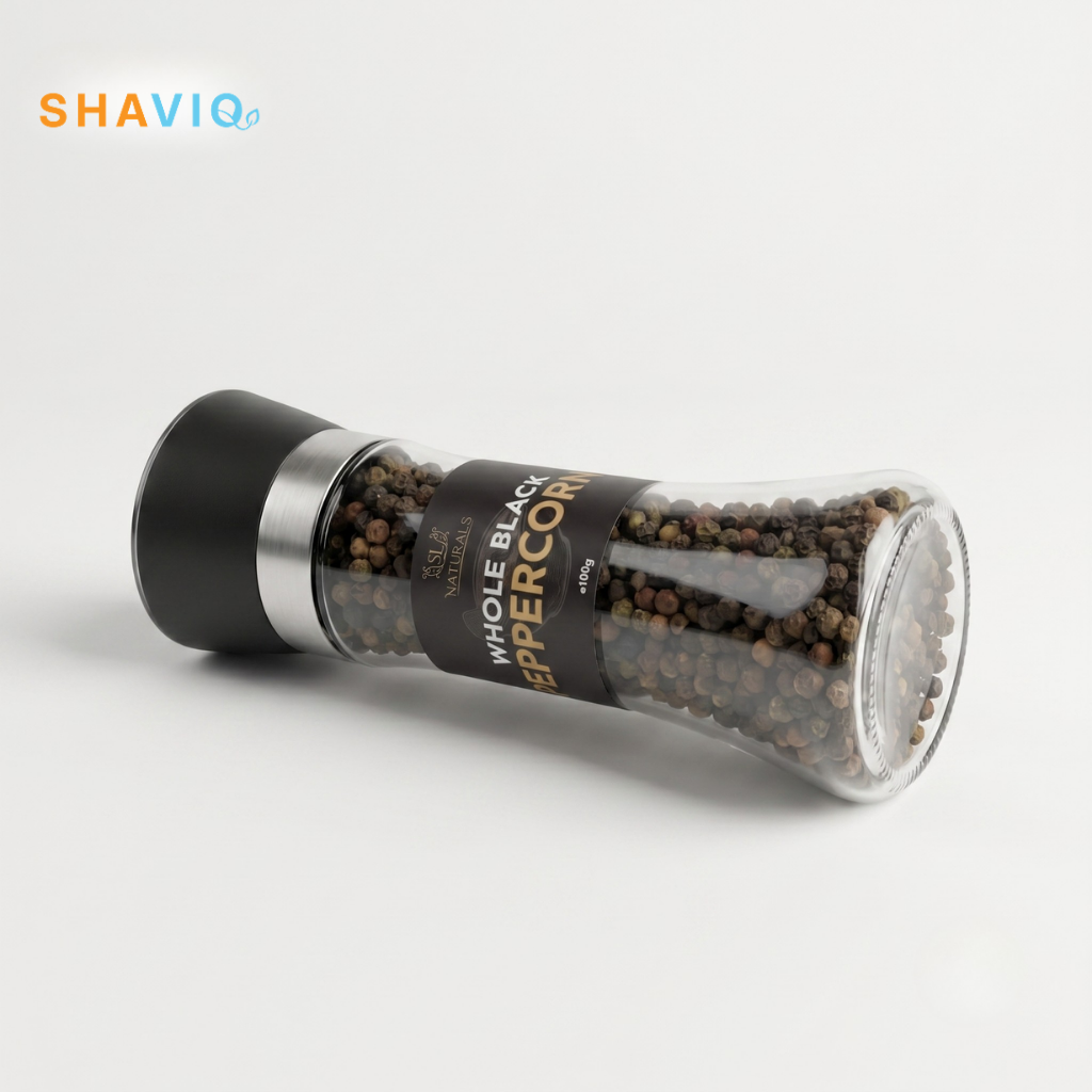 Whole Black Peppercorn Grinder